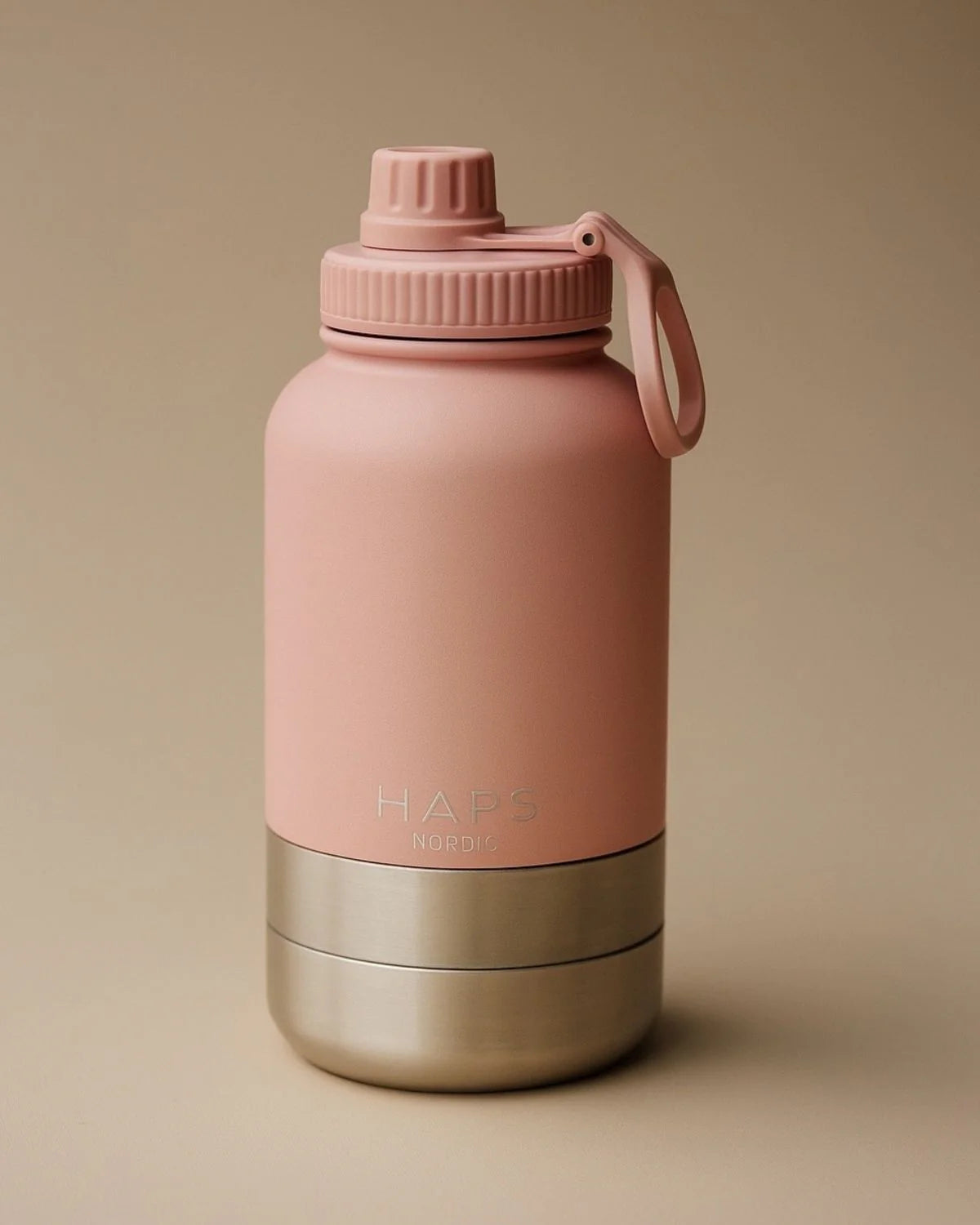 Skålflasken | 3-i-1 Rejseflaske - Blush