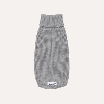 Unisex Uld hundetrøje Grå