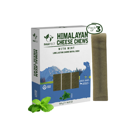 Himalaya osteben med mint