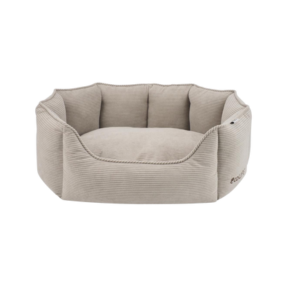 Fiona hundeseng, beige fløjl