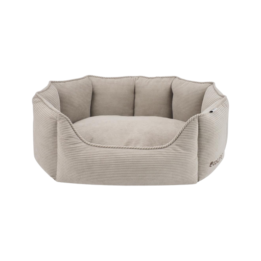 Fiona hundeseng, beige fløjl