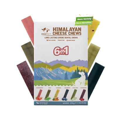 Himalayan Cheese Chew Bars - 6 stk.