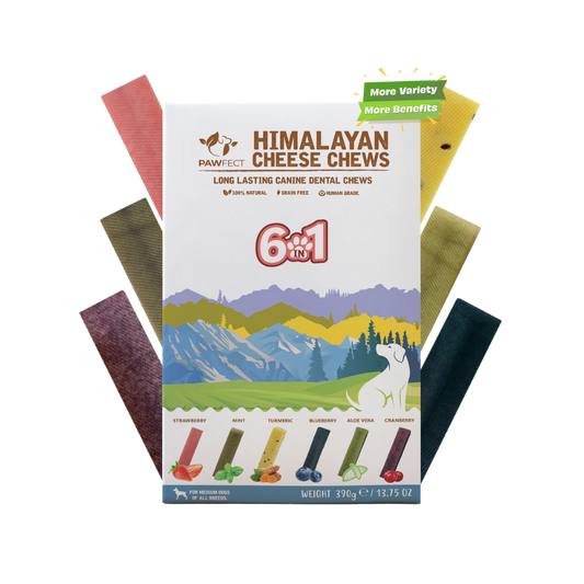 Himalayan Cheese Chew Bars - 6 stk.