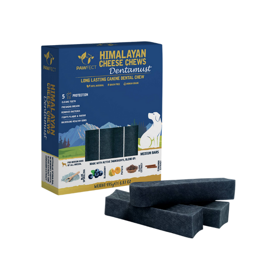 Himalaya osteben med blåbær